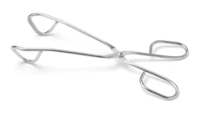 Tálaló csipesz hajlított - 235 mm – Világos szürke