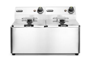 Olajsütő- Kitchen Line – 2 x 8 L – 230V / 7000W – 550x430x(H)345 mm