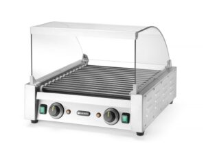 Üvegfedél kolbászsütő grillhez 14 (268735) – 470x491x(H)250mm