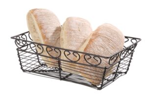 Drótkosár deco téglalap alakú