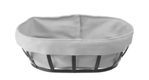 Süteményes kosár zsákkal – ovális – 250x160x75 mm