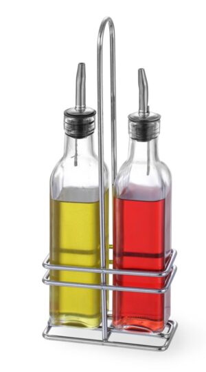 Olaj és ecettartó készlet – 0.47 L – 115x60x325 mm