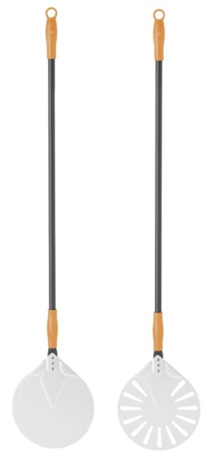 Pizza lapát kerek – perforált – 1200×230 mm