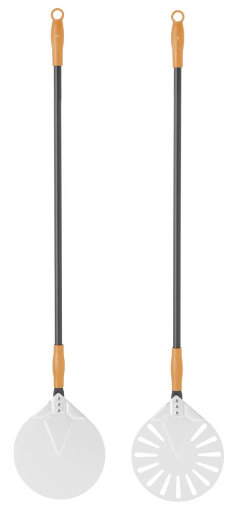 Pizza lapát kerek – perforált – 1200×230 mm