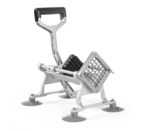 Hasábburgonya vágó