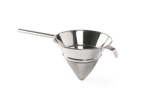 Spiccszűrő dróthálóval