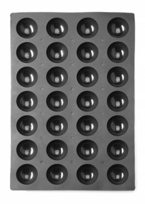 Szilikon forma FÉLGÖMB