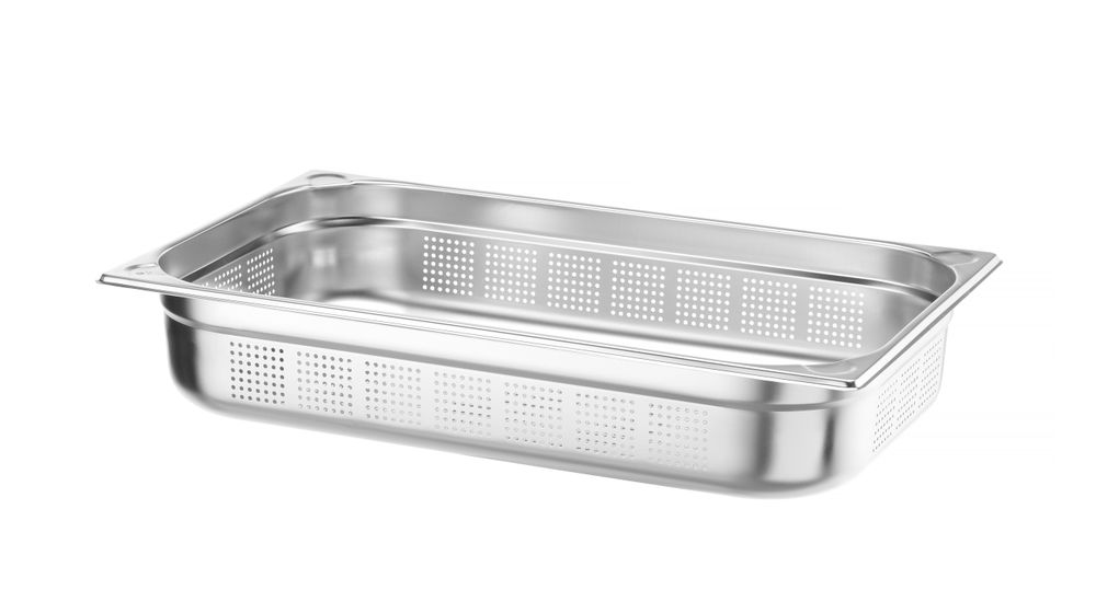 GN edény 1/1-100 perforált – Kitchen Line – 13.2 L