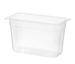 GN edény 1/3-100 – PP – Átlátszó – 4 L