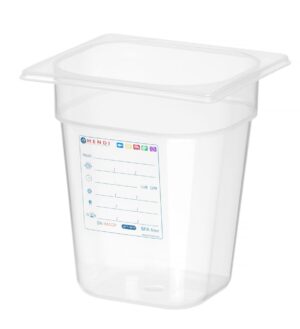 GN 1/6 HACCP konténer