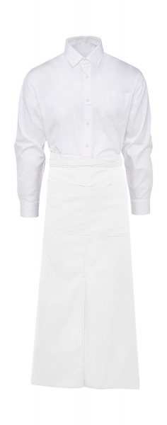BERLIN Long Bistro Apron with Vent and Pocket - Image 2
