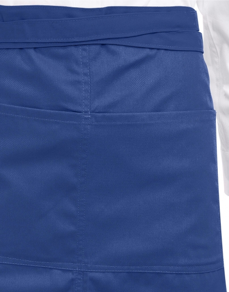 BERLIN Long Bistro Apron with Vent and Pocket - Image 4