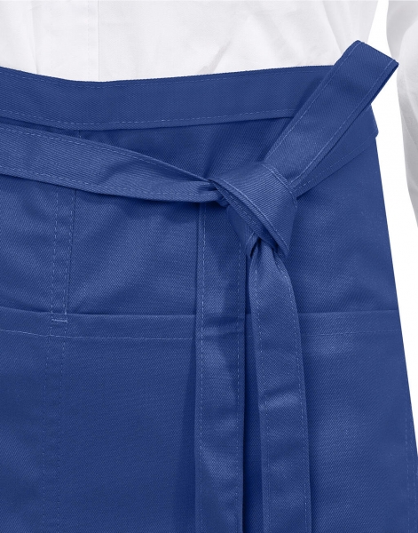 BERLIN Long Bistro Apron with Vent and Pocket - Image 3