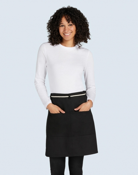 CORSICA - Cord Bistro Apron with Pocket - Image 2