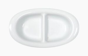 Divided Tányér 24X14 cm