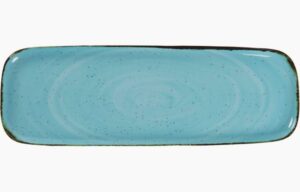 Szögletes tányér 37X13 cm