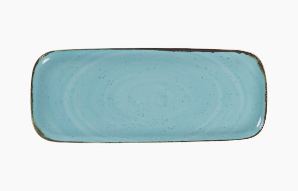 Szögletes tányér 31X13 cm