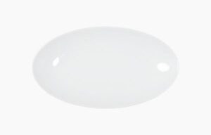 Tányér Elliptical 19X11 cm