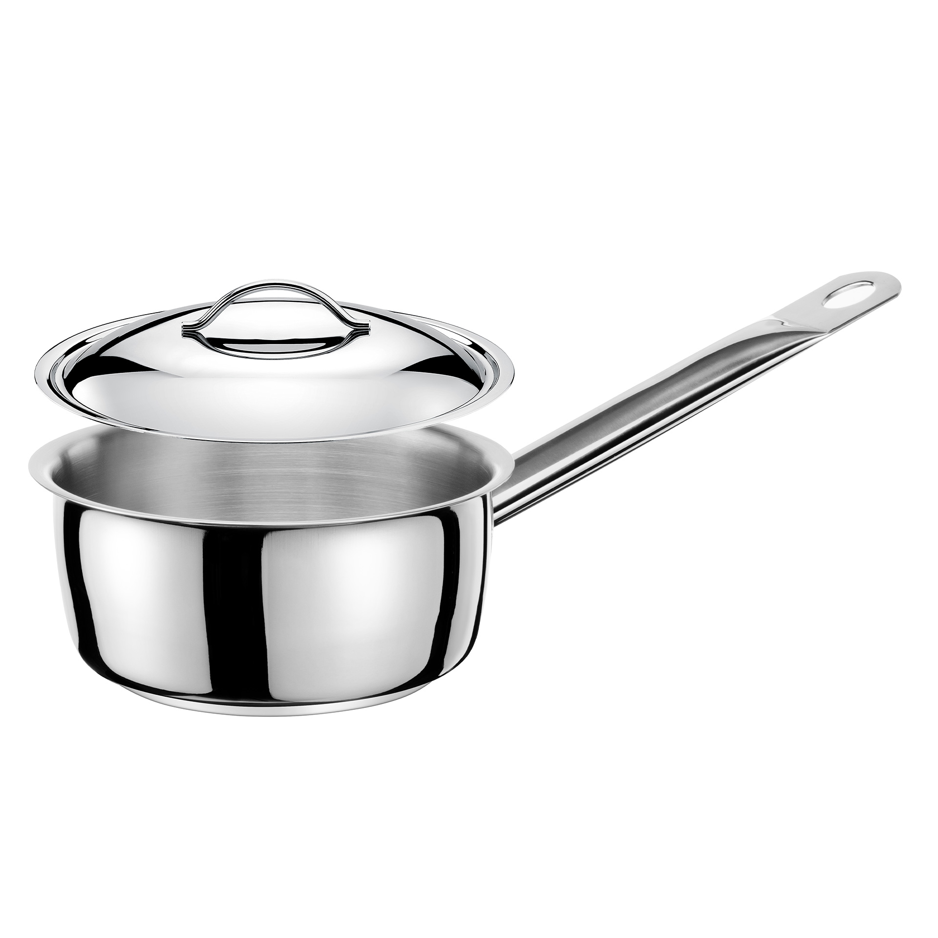 Sauteuse fedővel