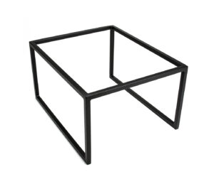 Acél állvány GN 1/2 fekete magas MEZOS