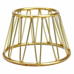 Büfé állvány, 15 cm, arany