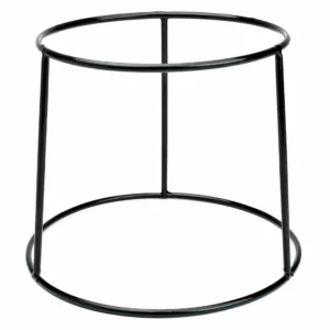 Büfé állvány, 25 cm, fekete
