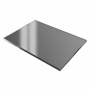 Üveglap, 42 x 42 cm, grafit, Tropos