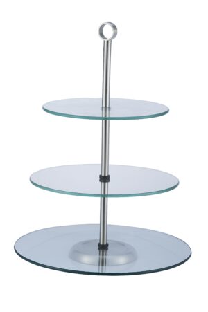 Háromszintes tálalótálca