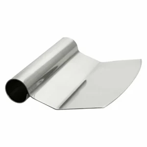 Csokoládékaparó spatula, ferdén vágott, lekerekített élű