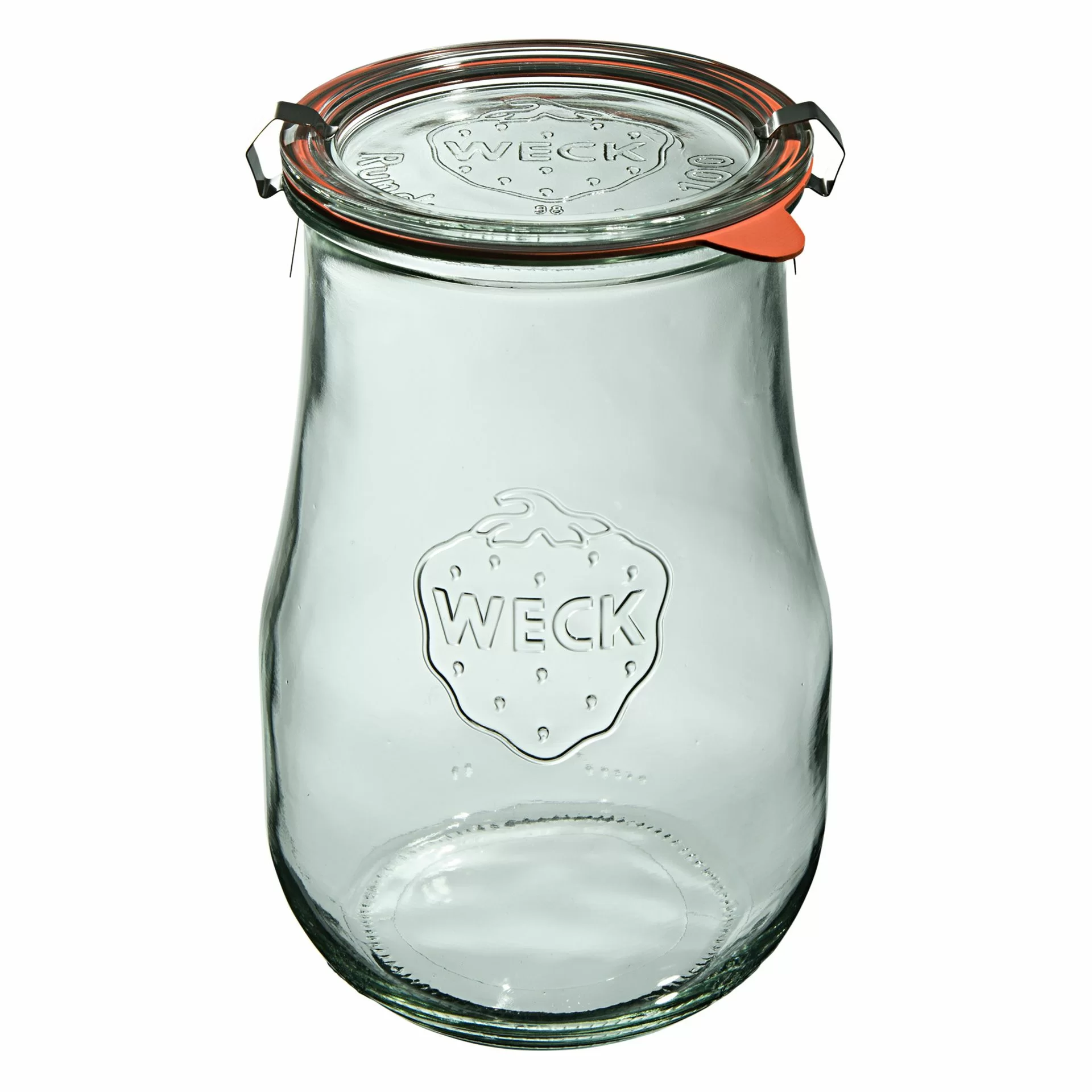 Üveg, 1750 ml, készlet, Tulipán, 4 db