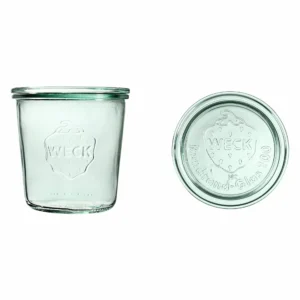 Üveg, 580 ml, fedővel, 6 db, Mold