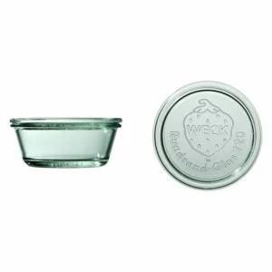 Üveg, 300 ml, fedővel, Mold, 6 db