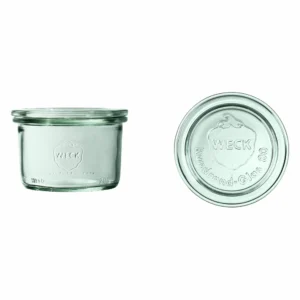 Üveg, 200 ml, fedővel, Mini-Sturz, 12 db