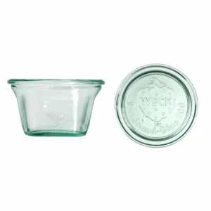 Üveg, 290 ml, fedővel, Quadro, 6 db