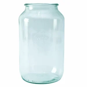 Hengeres üveg, 3 l, 4 db