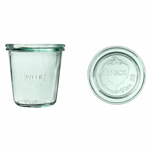 Üveg, 290 ml, fedővel, Mold, 6 db