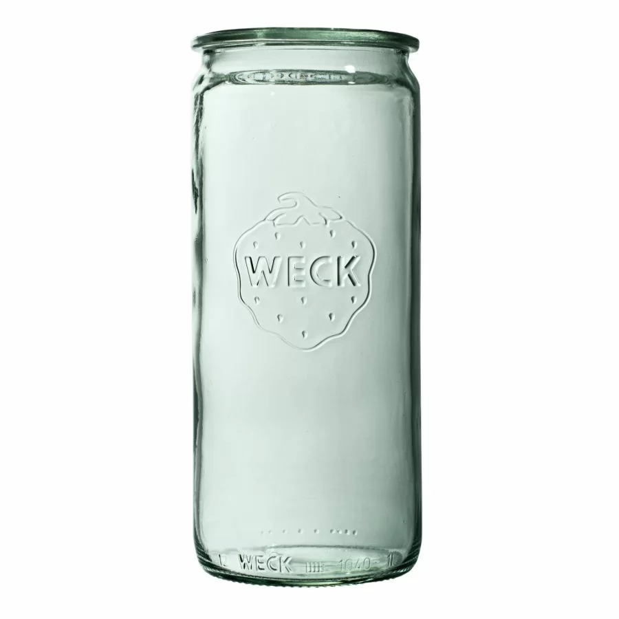 Hengeres üveg, 1040 ml, Zylinder, 6 db
