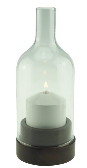 INO WOOD átlátszó búrával