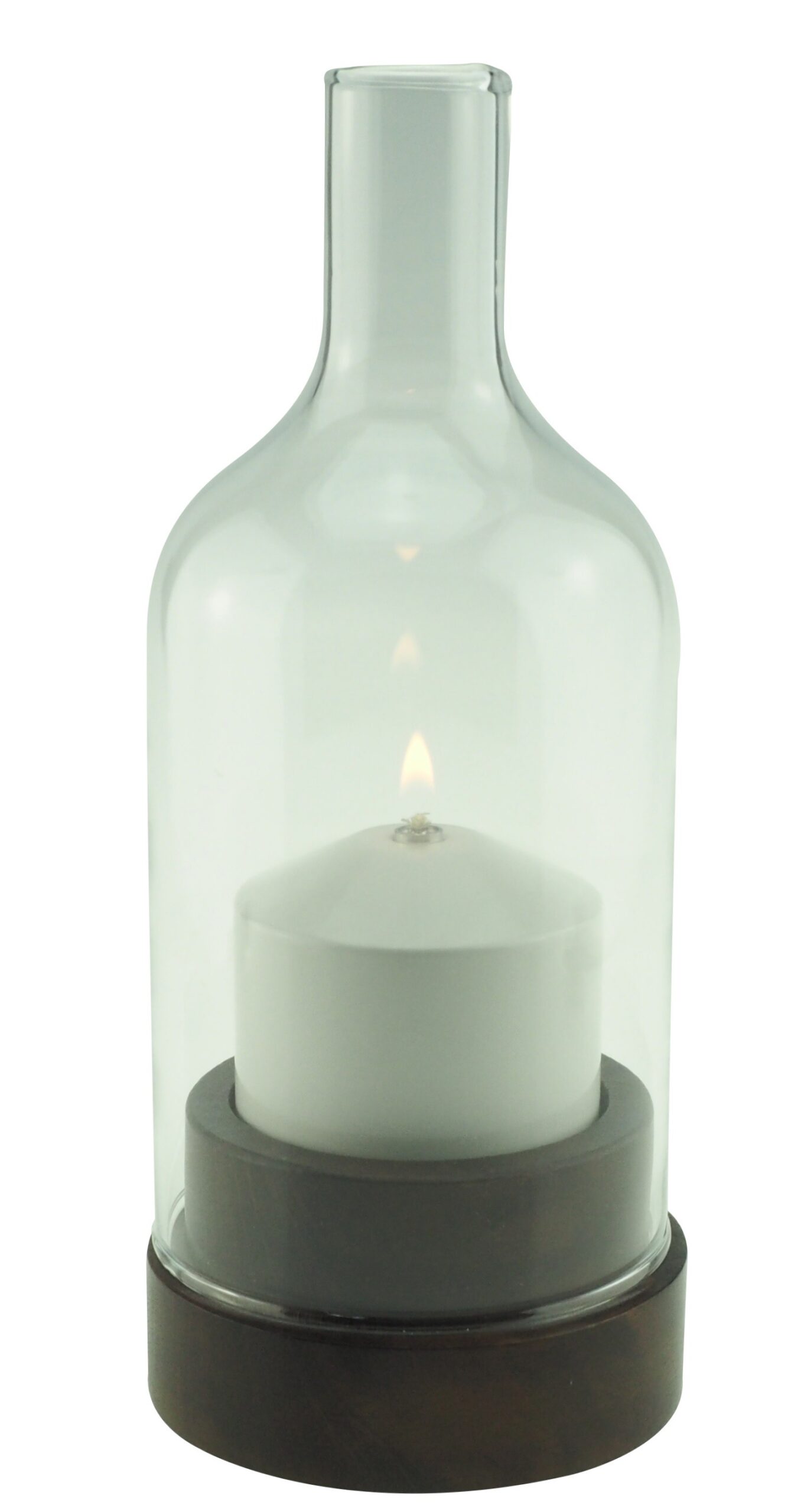 INO WOOD átlátszó búrával