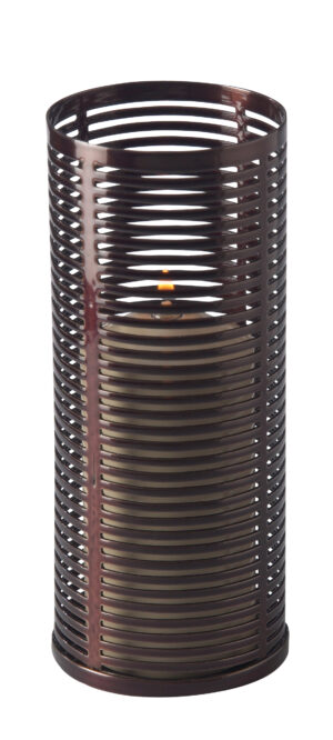 UBI round láng-barna, üvegbúra nélkül