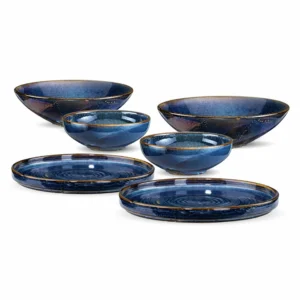 Étkészlet 2 személyre, Deep Blue